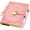 Pink, variant on ink Locked Journal with Heart Lock, 360 Pages Embossed Leather Diary with Keys, B6 Size Lined Notebook with Card Slots for Women, Writing Gift