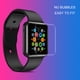 thumbnail image 5 of Gwong Electrónica 2pcs Watch Película protectora Anti-Dazzle Responsable TPU TPU Protector de pantalla impermeable para iWatch 6/5/4/3/2/1, 5 of 6