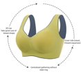 thumbnail image 5 of Women's Seamless Full Coverage Wireless Stretchy Daily Comfort Bra, 5 of 5