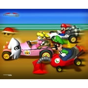 Mario Kart DS Video Game for Nintendo DS, Racing Game, Physical Format, 4 Offline Players