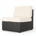 thumbnail image 4 of Patio Chairs Set of 2 - Stackable Outdoor Steel Frame Cushions, 4 of 7