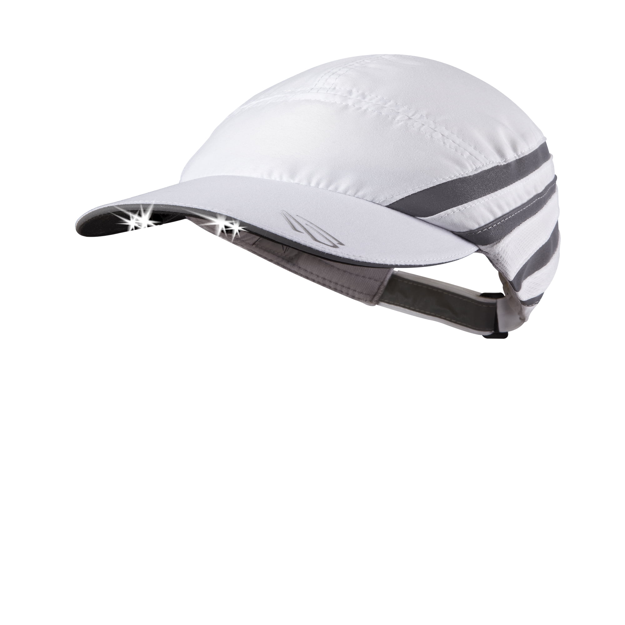 running hat with lights