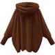 thumbnail image 3 of Chaqueta polar con capucha para mujer, cárdigan de felpa para exteriores, chaquetas polares largas y esponjosas para mujer, abrigo de otoño e invierno, suéter abierto por delante, chaqueta, 3 of 3