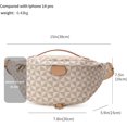 thumbnail image 3 of Fanny Pack Crossbody Bags for Women, Sling Bag for Women Small Belt Chest Bum Bag Checkered fanny packs for women Designer, 3 of 6