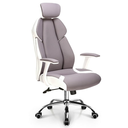 Ergonomic Office Chair Gaming High Back Fabric Desk Computer Ergonomic Office Chair Gaming High Back Fabric Desk Computer Task Home Headrest Spring