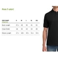 thumbnail image 3 of Gildan Men Shirt Short Sleeve Shirt Men's DryBlend Jersey Knit Sport Fabric Cotton Polyester Men T-Shirts 8800 Comfort Mens Tee - S - 2XL, 3 of 3