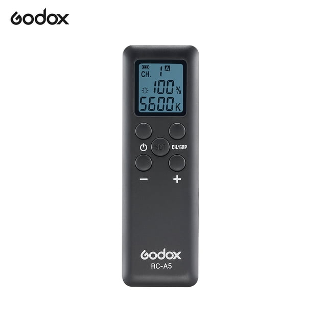 Mistaha Godox RC-A5 Remote Control 16 Channels 6 Groups Replacement for Godox SL-60W SL-100W SLB60W