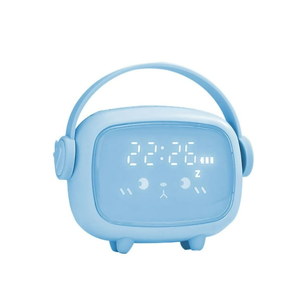 Niños Reloj Luz Control De Voz Práctico Lindo Adorable Reloj Led Eigraketly HA025778-02