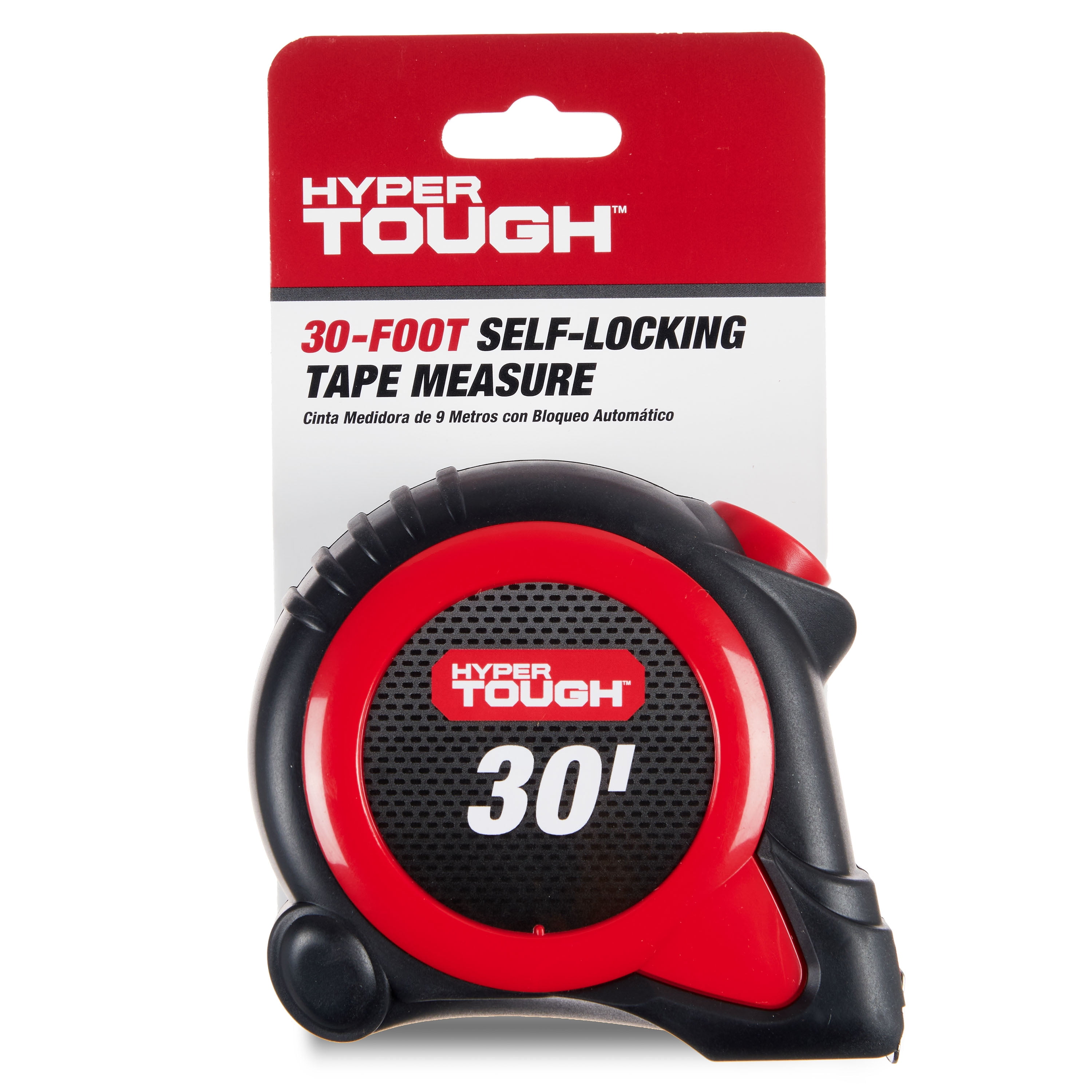 Hyper Tough 30ft. Self Lock Steel Tape Measure - Walmart.com Hyper Tough 30ft. Self Lock Steel Tape Measure - Walmart.com