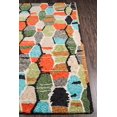thumbnail image 3 of Momeni BUNGLBUN-3MTI5076 Novogratz Bungalow Collection Tiles Area Rug, 5 ft. x 7 ft. 6 in. - Multicolor, 3 of 5