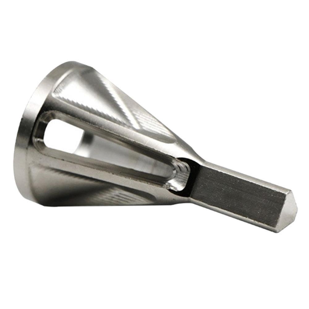 Saker Outil D'Ébavurage Et Chanfrein Argent – Ébavureur Externe Rapide Pour Perceuse – Acier Rapide