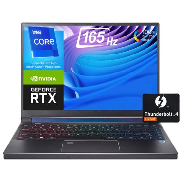 Acer - Predator Triton 300 SE 14“ WUXGA 0.70" Thin Creator/Gaming Laptop Intel 14-Core i7-12700H 400 nits NVIDIA GeForce RTX 3060 165Hz Wi-Fi 6E AX1675 Win11 W/Mouse Pad (16GB RAM | 512GB PCIe SSD)