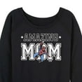 thumbnail image 3 of Marvel Spider-Man - Amazing Mom - Ladies French Terry Pullover Sweatshirt, 3 of 5