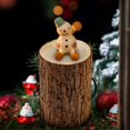 thumbnail image 1 of Xihbxyly Ofertas Prime Del Día Ofertas Relámpago Adornos de Madera Brasileña, Decoración Navideña, Resinas Decorativas, Microescenarios de Navidad, Regalo Forma Complemento, 1 of 6
