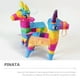 thumbnail image 2 of KAKOWELY 2 piñatas mexicanas de juguete para decorar, rellenas de dulces, para fiestas, decoraciones del Cinco de Mayo, 2 of 4