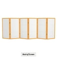 thumbnail image 6 of Red Lantern 3 ft. Short Double Cross Shoji Screen - Honey - 6 Panels, 6 of 6