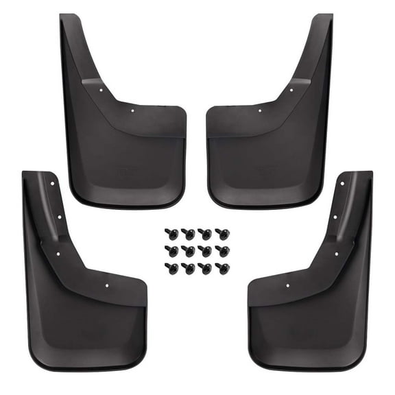 CROSSDESIGN Mud Flaps Mud Guards Splash Guards Fit for Chevy Silverado 1500 2014-2018/Chevy Silverado 2500 3500 2015-2018
