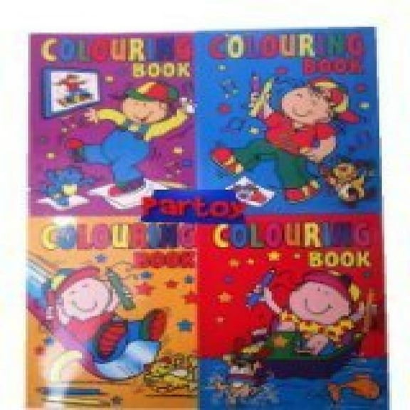 10 x A6 MIXED COLOURING BOOKS