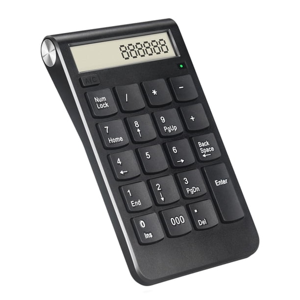 Teclado Numérico Inalámbrico Sunnimix 20 Receptor USB 2.4G Portátil