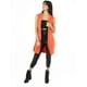 thumbnail image 1 of Maxi chaleco con abertura color Naranja AMAD Casual para mujer talla XL, 1 of 3
