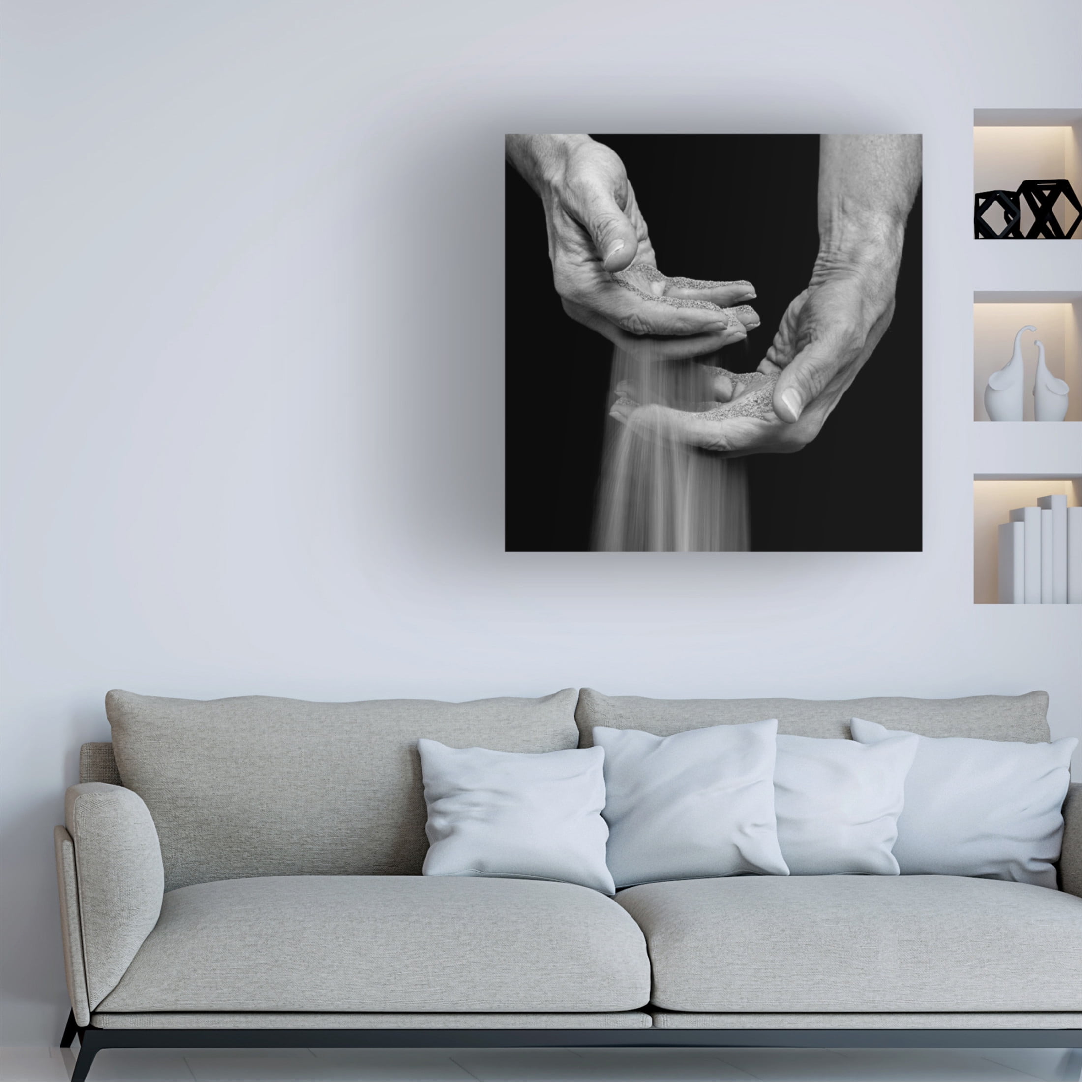 Trademark Fine Art Nadine Levin Sands of Time Canvas Wall Art