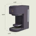 thumbnail image 2 of BELLA VersaBrew 2-in-1 Coffee Maker, K-Cup Compatible, Single Serve & 12-Cup Carafe Brewer, Iced Coffee Function, Plum, 2 of 8