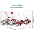 thumbnail image 6 of Japanese Gaming Mouse Pad,Large Mouse Pad for Desk,Non-Slip Rubber Base Desk Mate with Stitched Edges for Gaming Office Home Work,31.5 x 11.8 Inch, 6 of 13