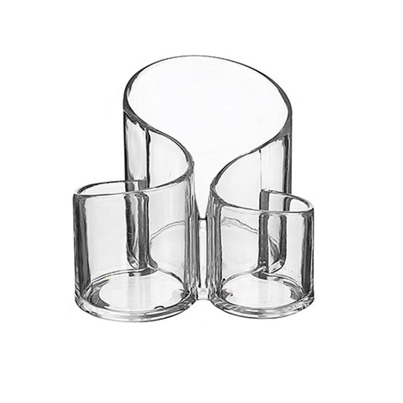 Dasbsug Makeup Brushes Storage Box Cosmetic Acrylic Clear Organizer