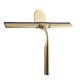 thumbnail image 1 of Gold Stainless Steel Shower Squeegee For Bathroom, Wide Shower Glass Squeegee, High Quality Silicone, Shower With Bracket No Drilling, For Shower, Bat, 1 of 5