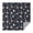 Pioneer Flower Floral-3, variant on Pioneer Flower Floral Print Pattern Square Tablecloth, Waterproof Wipeable Spillproof Washable Table Cover for Home Kitchen Party Decor, 42"x42"
