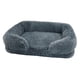 thumbnail image 4 of Cama cálida para mascotas perfecl cama para gatos de interior cama nido suave para perros Gris oscuro M, 4 of 8