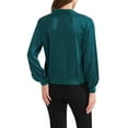thumbnail image 2 of REFINED ATTIRE Casual Jacket for Women Zip Up Coat Long Sleeve Outerwear Lightweight Top XS Blue Green, 2 of 6