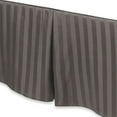 thumbnail image 5 of Fresh Ideas  Luxury Damask Stripe Tailored 500 Thread Count Bed Skirt, Red - Queen Size, 5 of 5