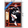 thumbnail image 3 of NFL Cleveland Browns - Nick Chubb 22 Wall Poster, 14.725" x 22.375" Framed, 3 of 6