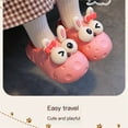 thumbnail image 5 of Otqutp Waterproof Plush Slippers for Kids, Boys Girls Plus Velvet Winter Warm Cartoon Animal Slippers Cute Fuzzy Cozy Shoes, 5 of 5