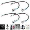 thumbnail image 4 of Waterproof LED Indicator Lights (Red and Green) 4 Sets Common Cathode 10mm 110-220V, 4 of 8
