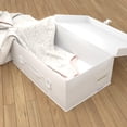 thumbnail image 3 of Caja de almacenamiento para vestidos de novia HANGERWORLD, kit de vestidos de novia, color blanco, 3 of 7