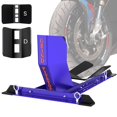 thumbnail image 1 of Wheel Chock GRAND PITSTOP Universal para moto, color azul, 1 of 8