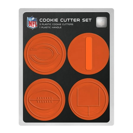 NFL Chicago Bears Officially Licensed Set of Cookie Cutters - Walmart.com