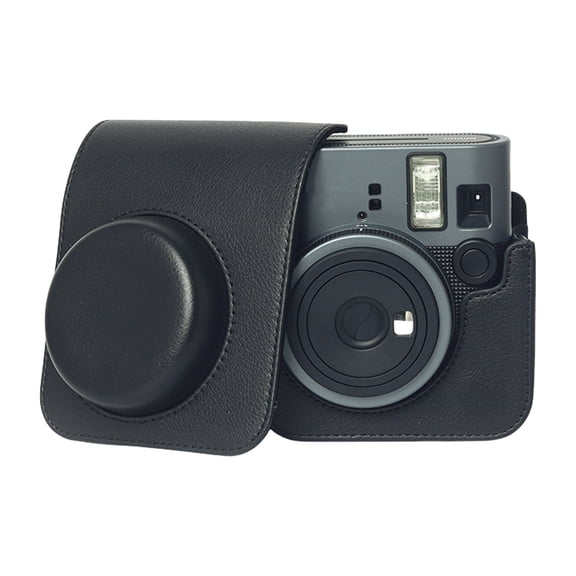 For Mini 41 Vintage Film Camera Camera Case Minimalist Film Machine PU Protective Case with Shoulder Strap