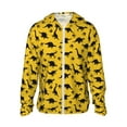 thumbnail image 1 of Balery Dinosaur Sudadera ligera de manga larga con capucha y protección solar UPF 50+ para hombre y mujer, ideal para pesca y running-Small, 1 of 7