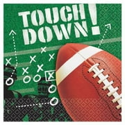 100 Football Beverage Napkins
