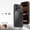 Black, variant on Case for iPhone 17 Pro Max, Compatible with MagSafe, Metal Shockproof Magnetic Protective Cover with Speaker Dust Cover, Snap Buckle Switch and PC Fine Hole Protective Ring, Blue