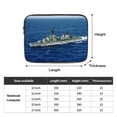 thumbnail image 3 of ship Portable Laptop Sleeve Compatible with MacBook Air Notebook Computer Case for Men Women College School Students, 3 of 7