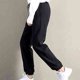 thumbnail image 3 of Gibobby Pantalones deportivos calientes para mujer Pantalones de invierno para mujer, pantalones informales de Color sólido para mantener el calor(Negro,G), 3 of 5