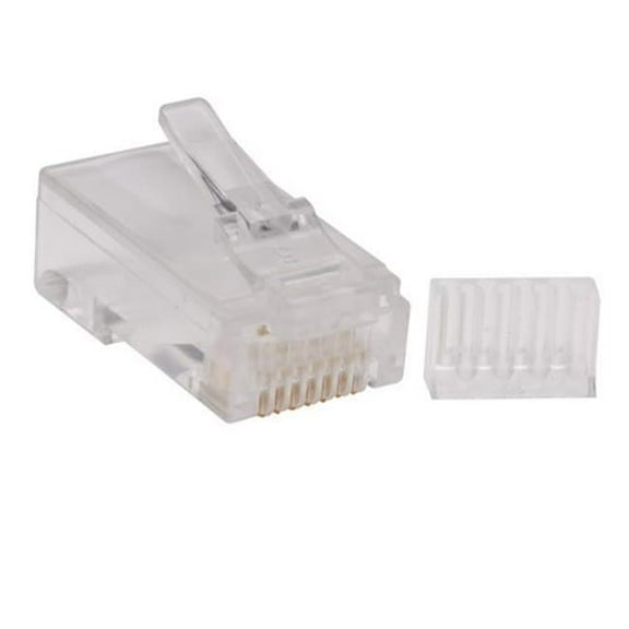 Cat6 Rj45 Mod Cnctr Plug 100pk