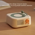 thumbnail image 4 of Altavoz retro recargable, Tocadiscos de Gramófono Portátil Vintage, Estilo BT 5.3 Con Modo FM, Sonido Cristalino, Tamamo Compacto para Uso en El Hogar, El Trabajo y Al Aire, 4 of 7