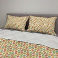 thumbnail image 2 of Fruits Comforter & Sham Bedding Set, Funny Surreal Fruit on a Plain Background, 3 pcs Duvet Set Microfiber Filling Quilt, 5 Sizes, Multicolor, by Ambesonne, 2 of 4
