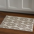 thumbnail image 4 of Linon Elegance Neice Power Loomed Polypropylene 5'x7'3" Rug in White, 4 of 6