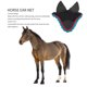 thumbnail image 3 of Capó para moscas de caballo red suave para orejas de caballo ganchillo ligero protección completa transpirable para exteriores ANGGREK Otros, 3 of 8